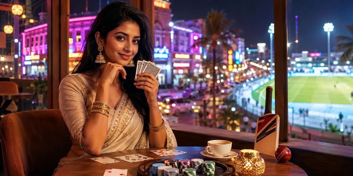 Live casino table game play with dealer in Delhi