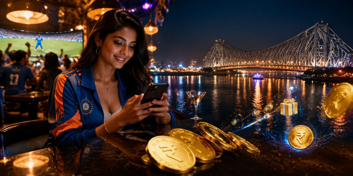 User making payment for lottery games in Kolkata