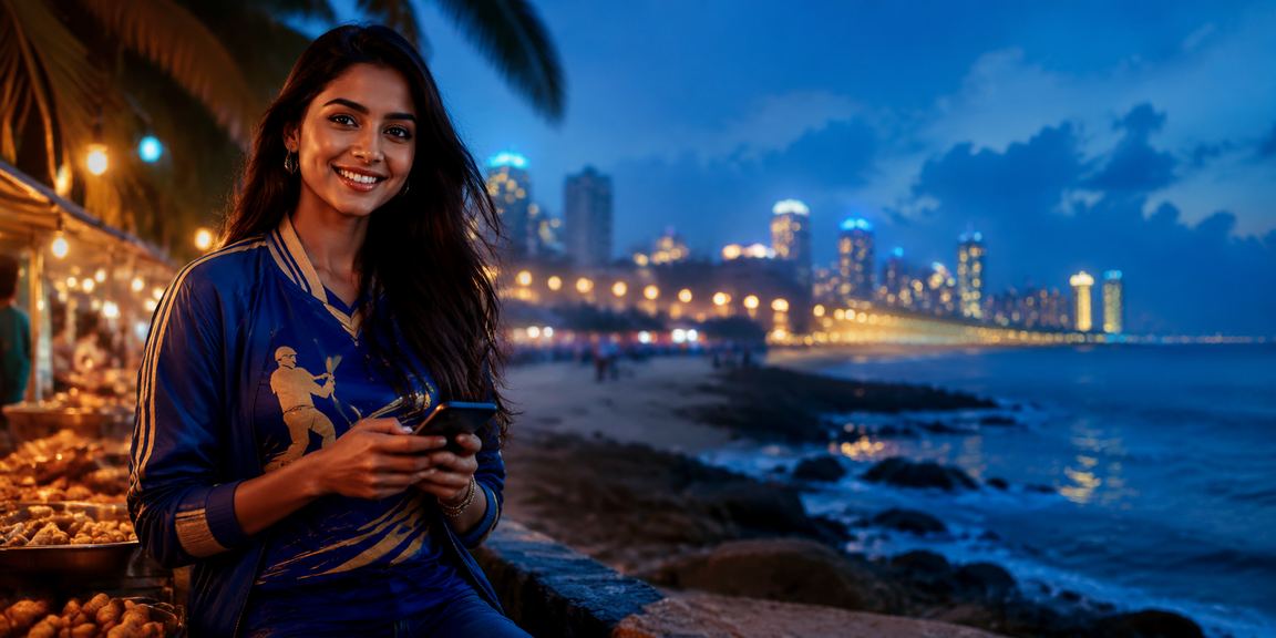 Evening skyline of Mumbai Bandra shows vibrant betting culture